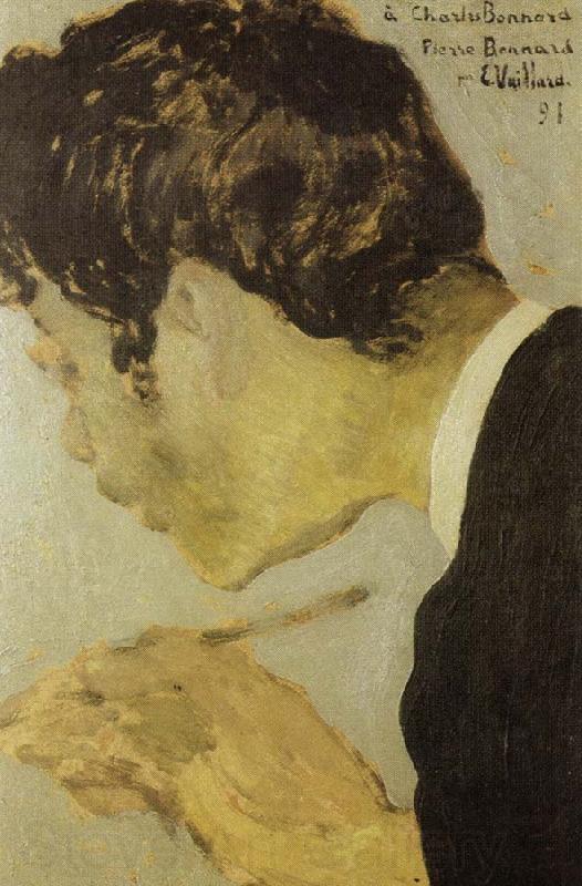 Edouard Vuillard portrait of bonnard Norge oil painting art